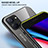 Silicone Frame Mirror Rainbow Gradient Case Cover LS1 for Realme 10S 5G