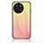 Silicone Frame Mirror Rainbow Gradient Case Cover LS1 for Realme 11 4G