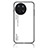 Silicone Frame Mirror Rainbow Gradient Case Cover LS1 for Realme 11 4G White