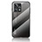 Silicone Frame Mirror Rainbow Gradient Case Cover LS1 for Realme 9 Pro+ Plus 5G Dark Gray