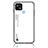 Silicone Frame Mirror Rainbow Gradient Case Cover LS1 for Realme C21