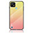 Silicone Frame Mirror Rainbow Gradient Case Cover LS1 for Realme C21