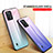 Silicone Frame Mirror Rainbow Gradient Case Cover LS1 for Realme C31