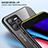 Silicone Frame Mirror Rainbow Gradient Case Cover LS1 for Realme C35