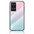 Silicone Frame Mirror Rainbow Gradient Case Cover LS1 for Realme GT Neo 3T 5G