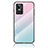 Silicone Frame Mirror Rainbow Gradient Case Cover LS1 for Realme GT Neo3 5G