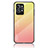 Silicone Frame Mirror Rainbow Gradient Case Cover LS1 for Realme GT2 Pro 5G