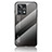 Silicone Frame Mirror Rainbow Gradient Case Cover LS1 for Realme Narzo 50 Pro 5G Dark Gray