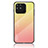 Silicone Frame Mirror Rainbow Gradient Case Cover LS1 for Realme Narzo 50A