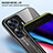 Silicone Frame Mirror Rainbow Gradient Case Cover LS1 for Realme Narzo N55