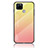 Silicone Frame Mirror Rainbow Gradient Case Cover LS1 for Realme Q2i 5G