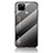 Silicone Frame Mirror Rainbow Gradient Case Cover LS1 for Realme Q2i 5G Dark Gray