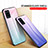 Silicone Frame Mirror Rainbow Gradient Case Cover LS1 for Realme V11s 5G