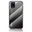 Silicone Frame Mirror Rainbow Gradient Case Cover LS1 for Realme V11s 5G Dark Gray