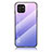 Silicone Frame Mirror Rainbow Gradient Case Cover LS1 for Samsung Galaxy A03