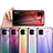 Silicone Frame Mirror Rainbow Gradient Case Cover LS1 for Samsung Galaxy A04 4G