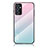 Silicone Frame Mirror Rainbow Gradient Case Cover LS1 for Samsung Galaxy A05s