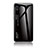 Silicone Frame Mirror Rainbow Gradient Case Cover LS1 for Samsung Galaxy A10e Black