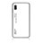 Silicone Frame Mirror Rainbow Gradient Case Cover LS1 for Samsung Galaxy A10e White