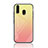 Silicone Frame Mirror Rainbow Gradient Case Cover LS1 for Samsung Galaxy A40s