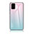 Silicone Frame Mirror Rainbow Gradient Case Cover LS1 for Samsung Galaxy A51 5G