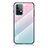 Silicone Frame Mirror Rainbow Gradient Case Cover LS1 for Samsung Galaxy A52 5G