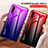 Silicone Frame Mirror Rainbow Gradient Case Cover LS1 for Samsung Galaxy A70E