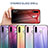 Silicone Frame Mirror Rainbow Gradient Case Cover LS1 for Samsung Galaxy A70E