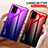 Silicone Frame Mirror Rainbow Gradient Case Cover LS1 for Samsung Galaxy A71 4G A715