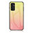 Silicone Frame Mirror Rainbow Gradient Case Cover LS1 for Samsung Galaxy F13 4G