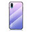 Silicone Frame Mirror Rainbow Gradient Case Cover LS1 for Samsung Galaxy M02