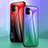 Silicone Frame Mirror Rainbow Gradient Case Cover LS1 for Samsung Galaxy M04