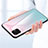 Silicone Frame Mirror Rainbow Gradient Case Cover LS1 for Samsung Galaxy M04