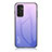 Silicone Frame Mirror Rainbow Gradient Case Cover LS1 for Samsung Galaxy M13 4G