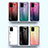 Silicone Frame Mirror Rainbow Gradient Case Cover LS1 for Samsung Galaxy M80S