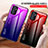 Silicone Frame Mirror Rainbow Gradient Case Cover LS1 for Samsung Galaxy S23 FE 5G