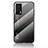 Silicone Frame Mirror Rainbow Gradient Case Cover LS1 for Vivo iQOO Neo5 5G Dark Gray