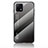 Silicone Frame Mirror Rainbow Gradient Case Cover LS1 for Vivo iQOO U3x 5G Dark Gray