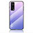 Silicone Frame Mirror Rainbow Gradient Case Cover LS1 for Vivo iQOO Z3 5G