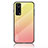 Silicone Frame Mirror Rainbow Gradient Case Cover LS1 for Vivo iQOO Z3 5G