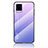 Silicone Frame Mirror Rainbow Gradient Case Cover LS1 for Vivo V20 (2021) Clove Purple