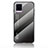 Silicone Frame Mirror Rainbow Gradient Case Cover LS1 for Vivo V20 (2021) Dark Gray