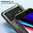 Silicone Frame Mirror Rainbow Gradient Case Cover LS1 for Vivo X Note