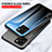 Silicone Frame Mirror Rainbow Gradient Case Cover LS1 for Vivo Y01