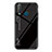 Silicone Frame Mirror Rainbow Gradient Case Cover LS1 for Vivo Y11 Black