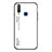 Silicone Frame Mirror Rainbow Gradient Case Cover LS1 for Vivo Y11 White