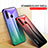 Silicone Frame Mirror Rainbow Gradient Case Cover LS1 for Vivo Y19