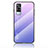 Silicone Frame Mirror Rainbow Gradient Case Cover LS1 for Vivo Y31 (2021)