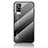 Silicone Frame Mirror Rainbow Gradient Case Cover LS1 for Vivo Y31 (2021) Dark Gray