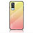 Silicone Frame Mirror Rainbow Gradient Case Cover LS1 for Vivo Y51 (2021)